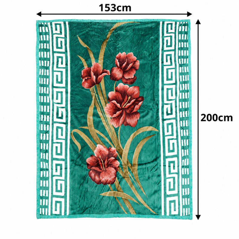 Floral Throw Blanket
