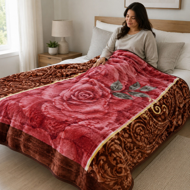 Floral Throw Blanket