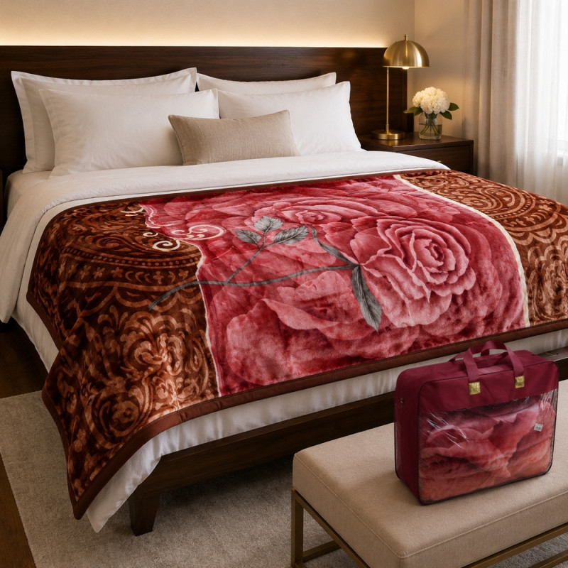 Floral Throw Blanket