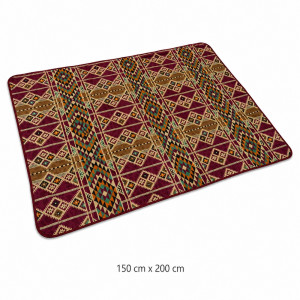 Geometric Patterned Carpet – Assorted (Assorted)