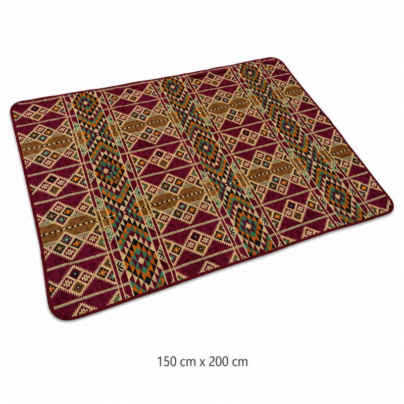 Geometric Patterned Carpet – Assorted (Assorted)