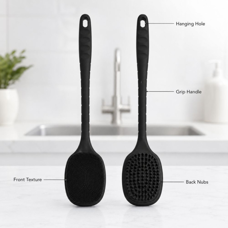 Silicone Cleaning Brush – Classic