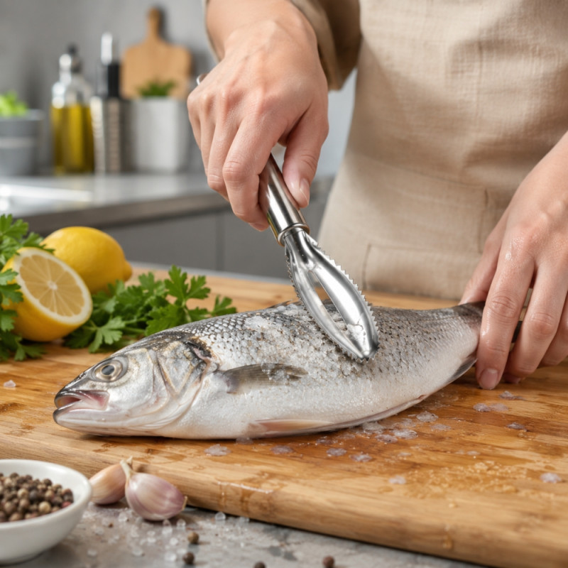 Premium Stainless Steel Kitchenware – Silver Durable Finish (23x4cm)