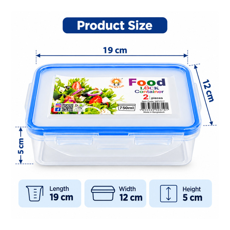 Food Lock Container