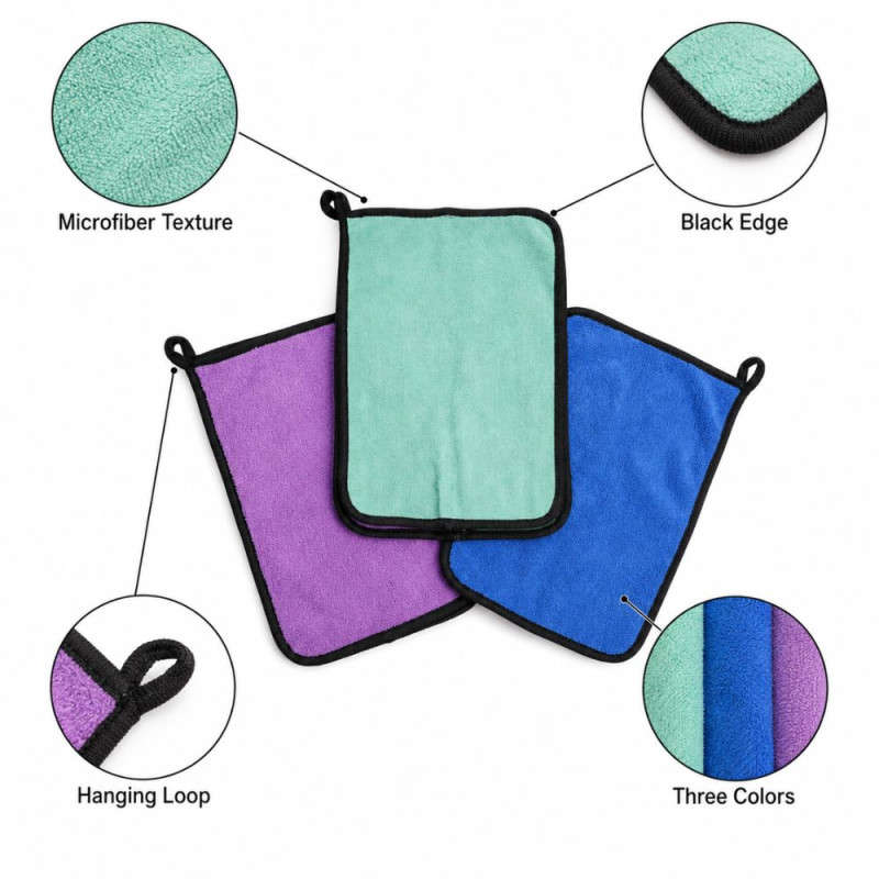 Super Soft Microfiber Cleaning Cloths