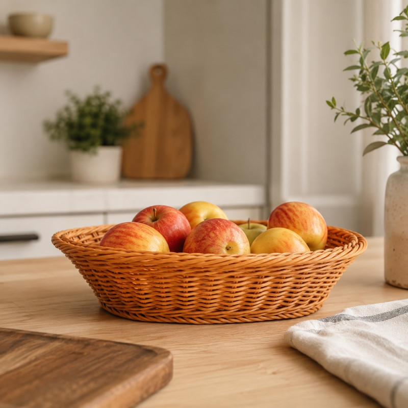 30cm Fruit Basket – Woven