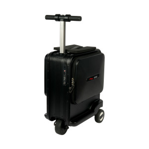 BEKE Premium 20-Inch Electric Ride-On Smart Trolley – Matte Black