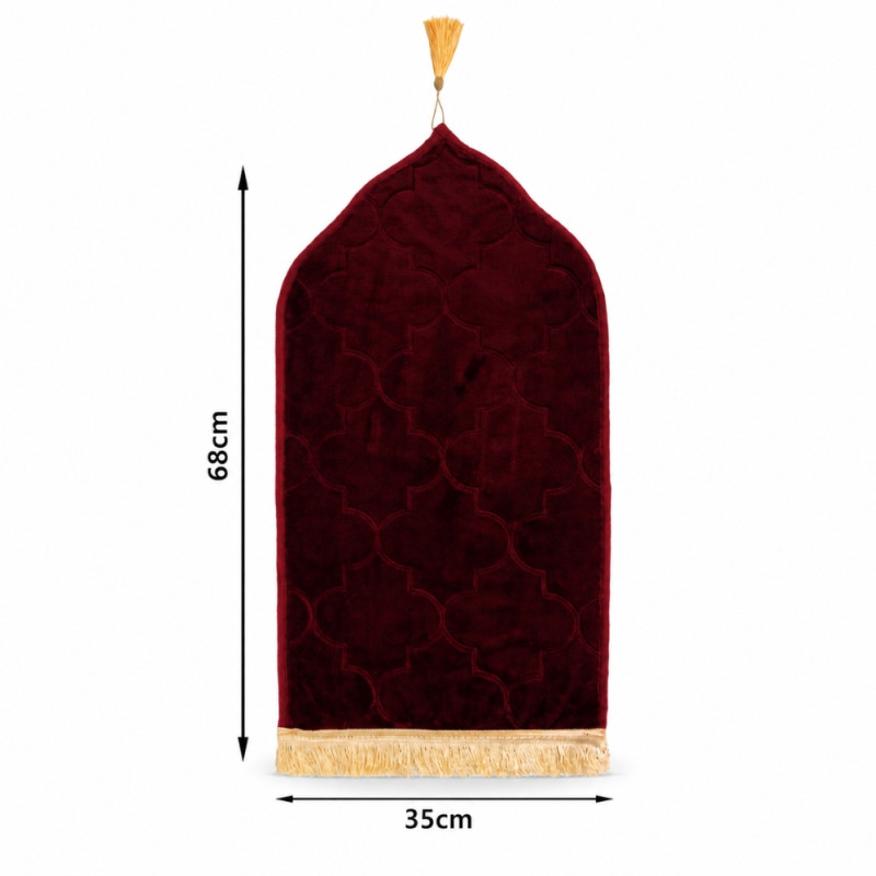 Kids Prayer Mat – Red (68x35cm)