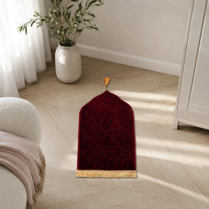 Kids Prayer Mat – Red (68x35cm)