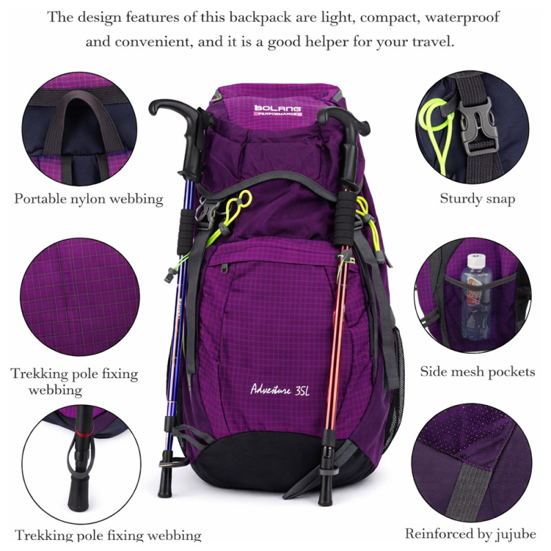 Bolang Performance Adventure Foldable Outdoor Backpack
