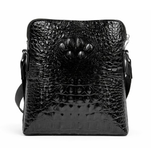 Premium Embossed Crocodile Texture Men's Crossbody Messenger Bag Premium Embossed Crocodile Texture Men's Crossbody Messenger Bag