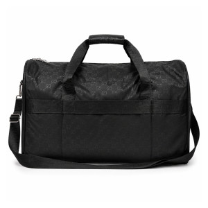 Luxury Nylon Travel Duffel – Stealth Black (54cm)