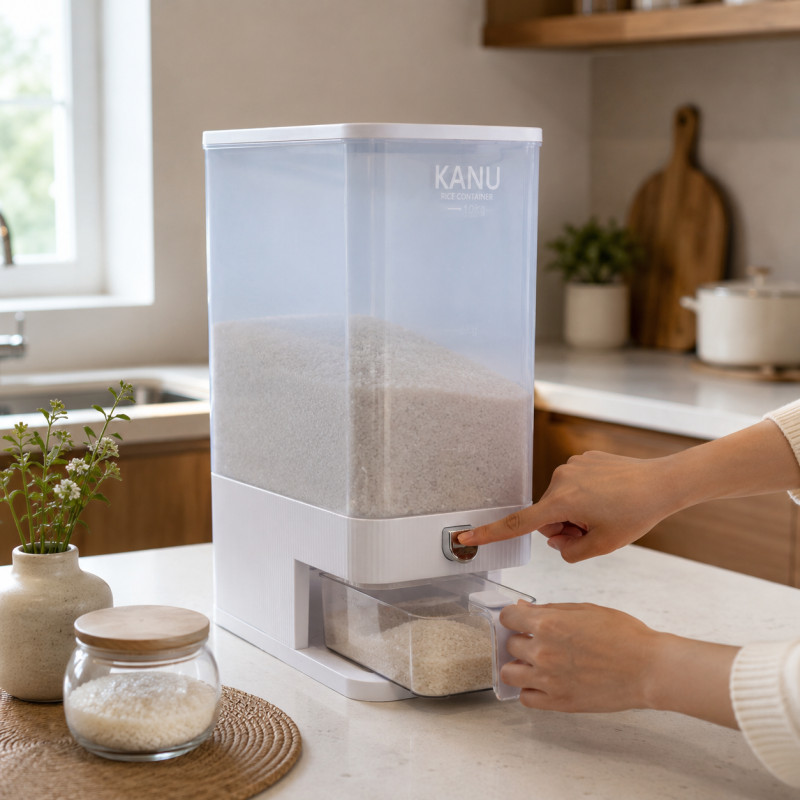 Rice Container & Dispenser - 41.5cm