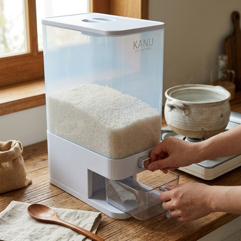 Rice Container & Dispenser - 41.5cm