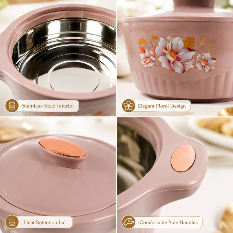 Premium Stainless Steel Kitchenware – Salmon Durable Finish (15x28cm)
