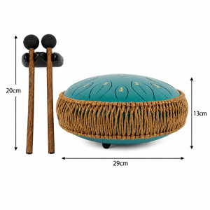 Steel Tongue Drum - 15 Notes