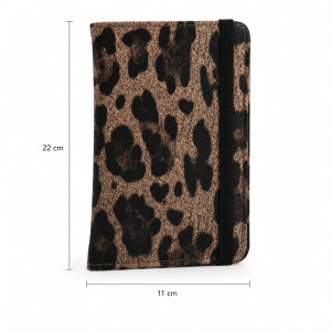 Leopard Print Passport Holder