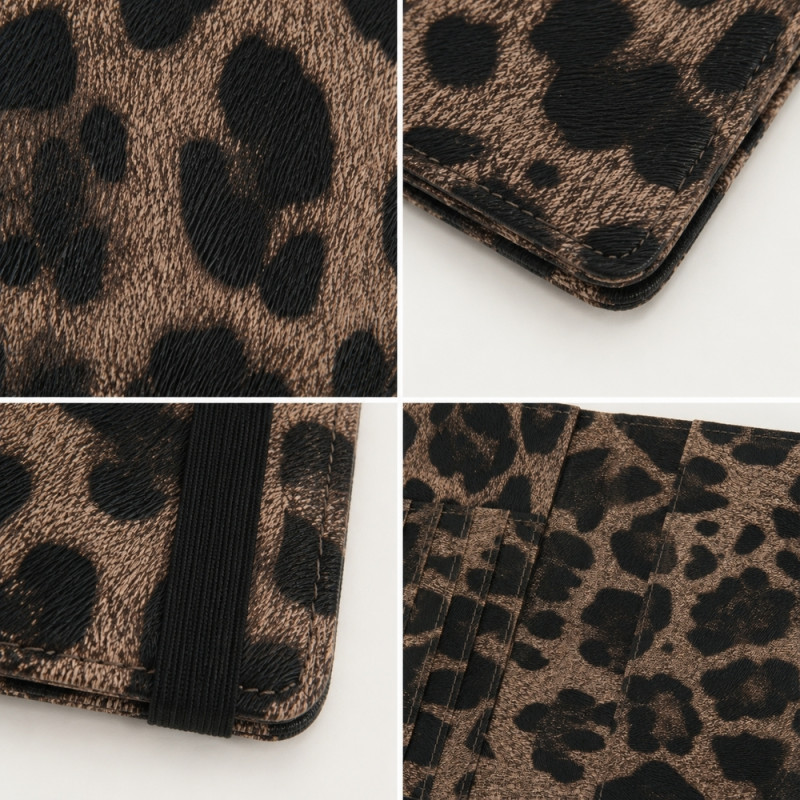 Leopard Print Passport Holder