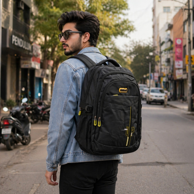 Urban Elite High-Capacity Backpack – Stealth Black (47cm)