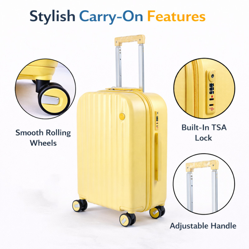 Airlen Hard shell Trolley Suitcase - 20 inch