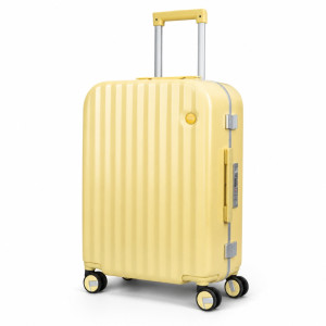 Airlen 24" Hardshell Spinner Trolley – Vibrant Yellow