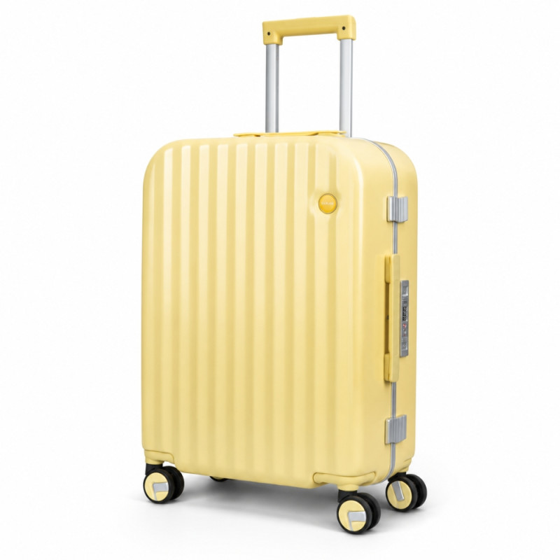 Airlen 24" Hardshell Spinner Trolley – Vibrant Yellow
