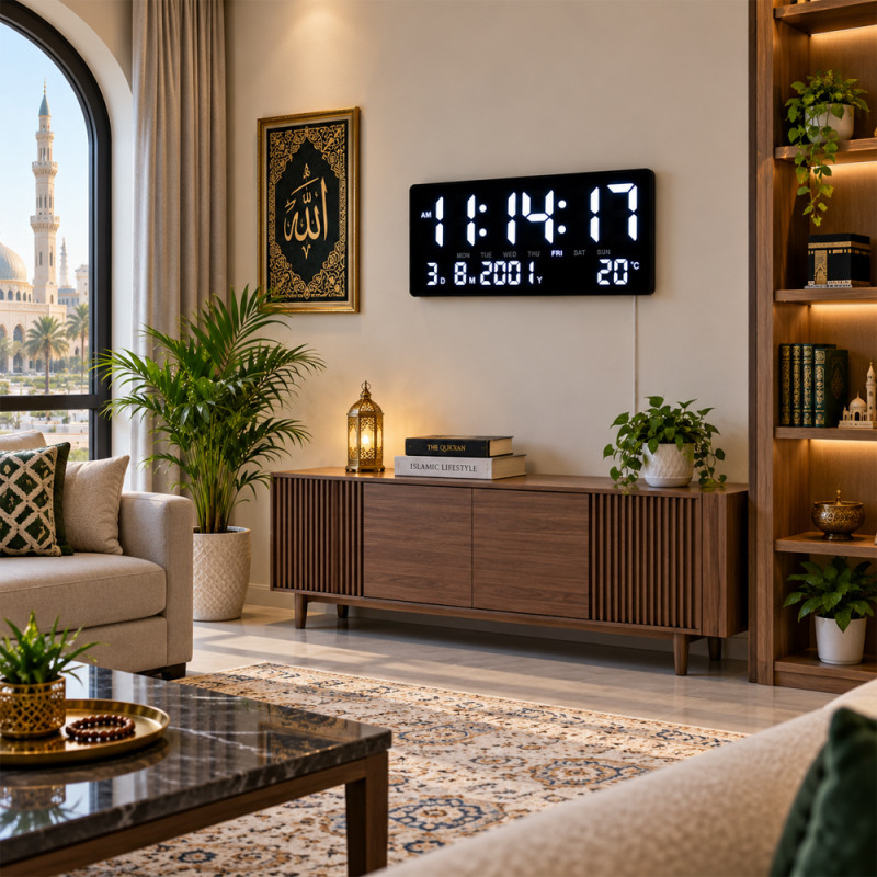 Digital Wall Clock