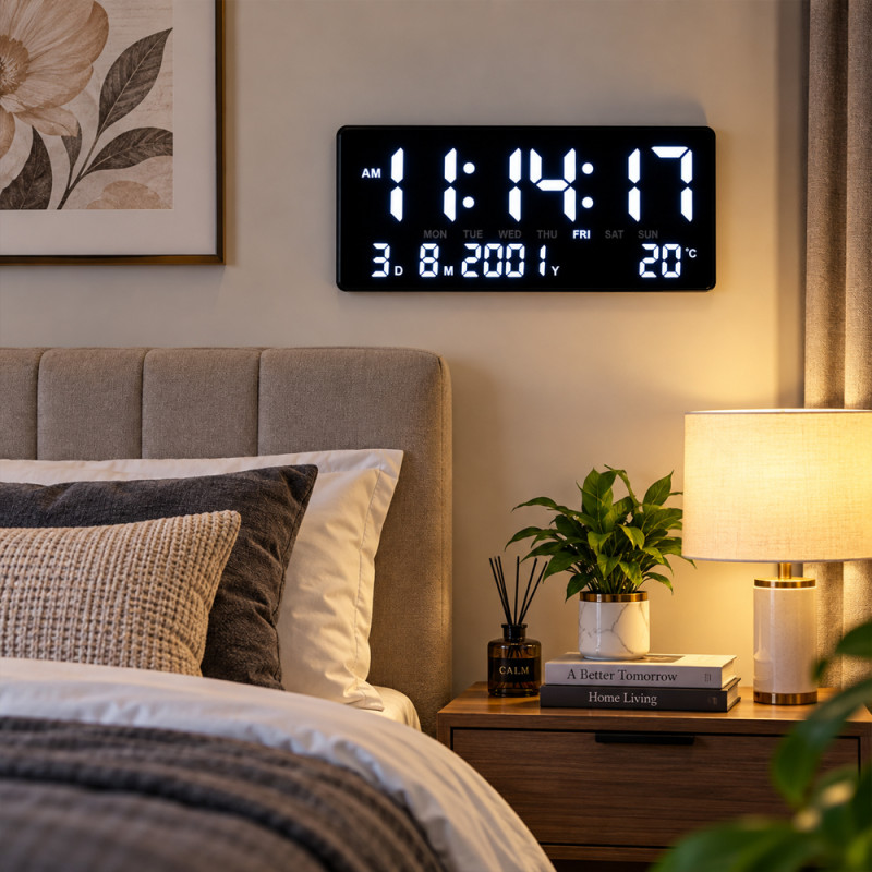 Digital Wall Clock
