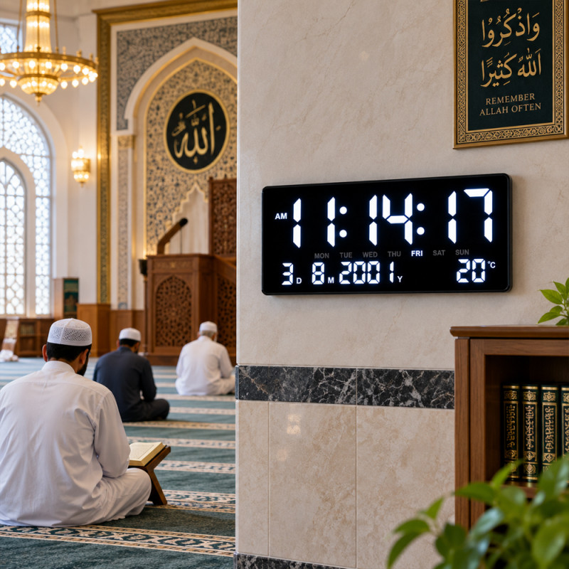 Digital Wall Clock