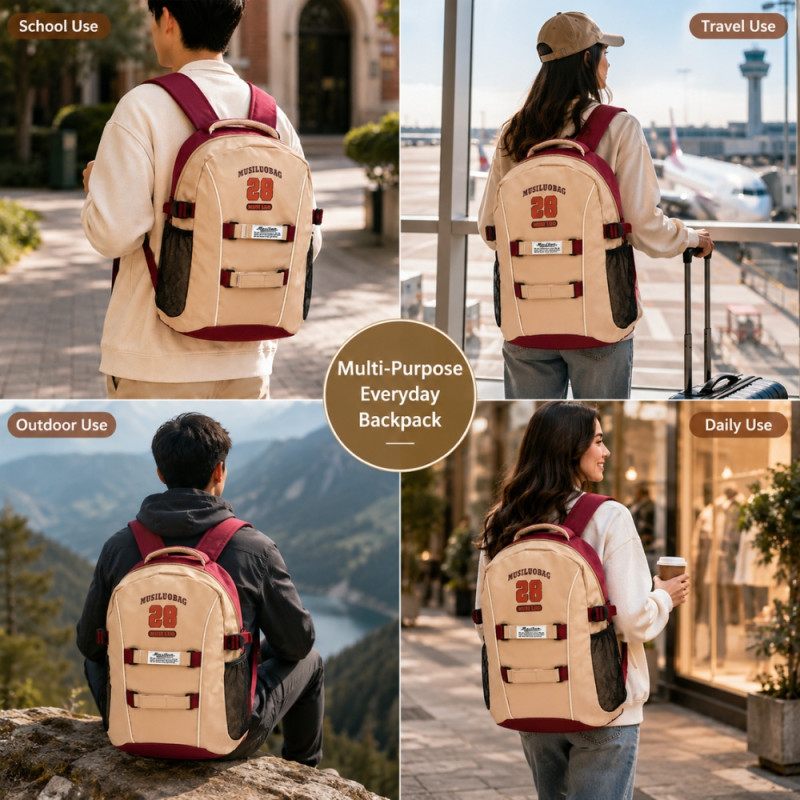 Urban Essential Everyday Backpack – Classic Ivory (40cm)