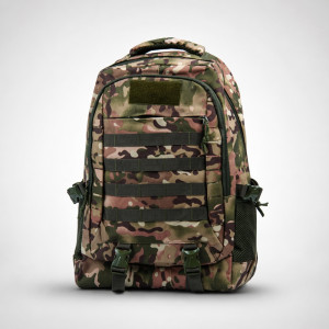 Elite Tactical Camouflage Backpack – Olive Green ($53\text{cm}$)