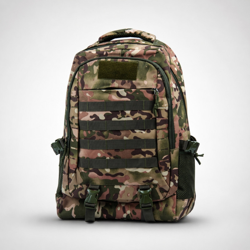 Elite Tactical Camouflage Backpack – Olive Green ($53\text{cm}$)