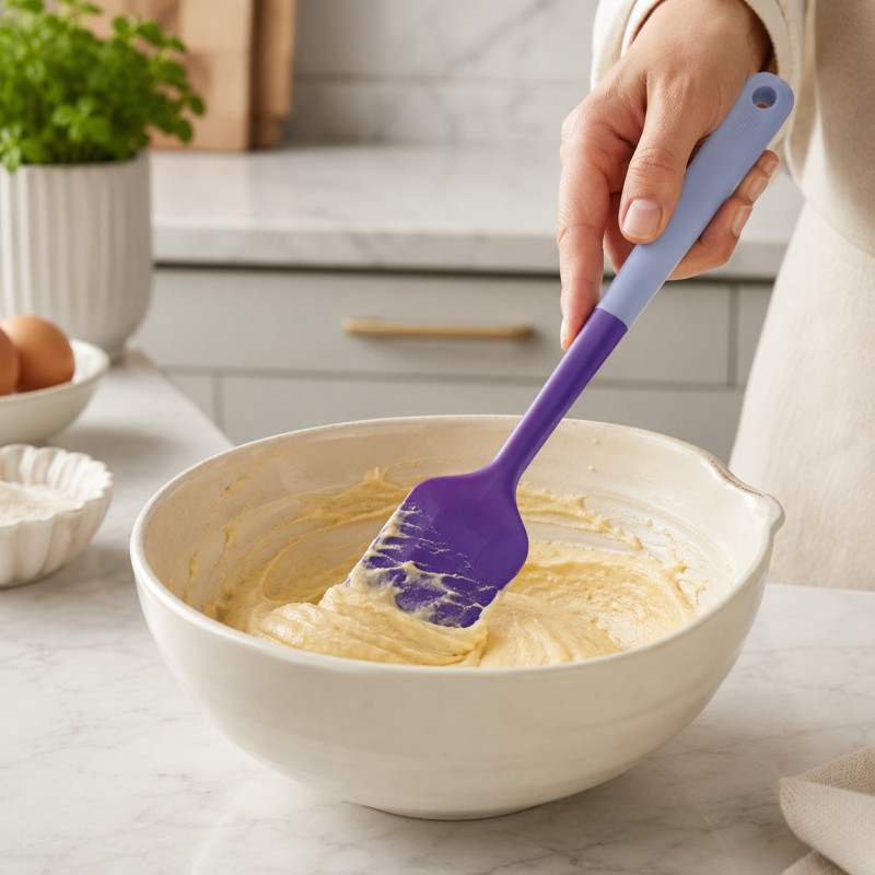Purple Silicone Spatula