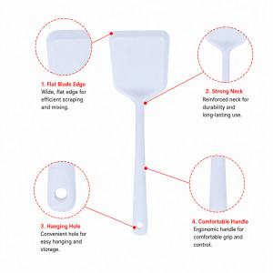 Flexible Flat Blade Spatula