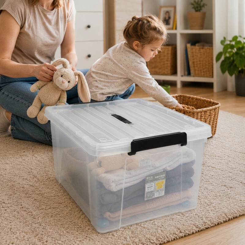 Clear Storage Box (50 L)