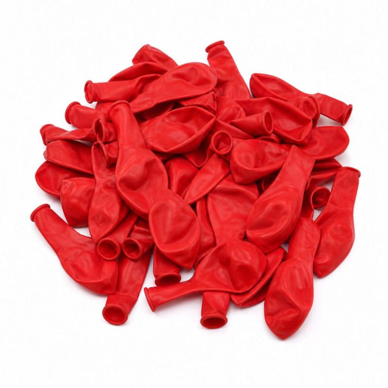 Professional Red Latex Party Balloons – Multi-Pack for Air or Helium