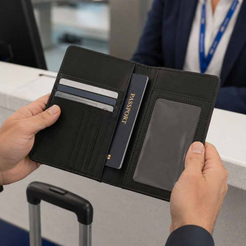 Passport Book – Black