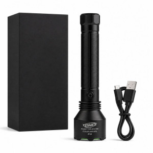 Professional Waterproof LED Diving Flashlight – High-Output Underwater Torch (25cm)