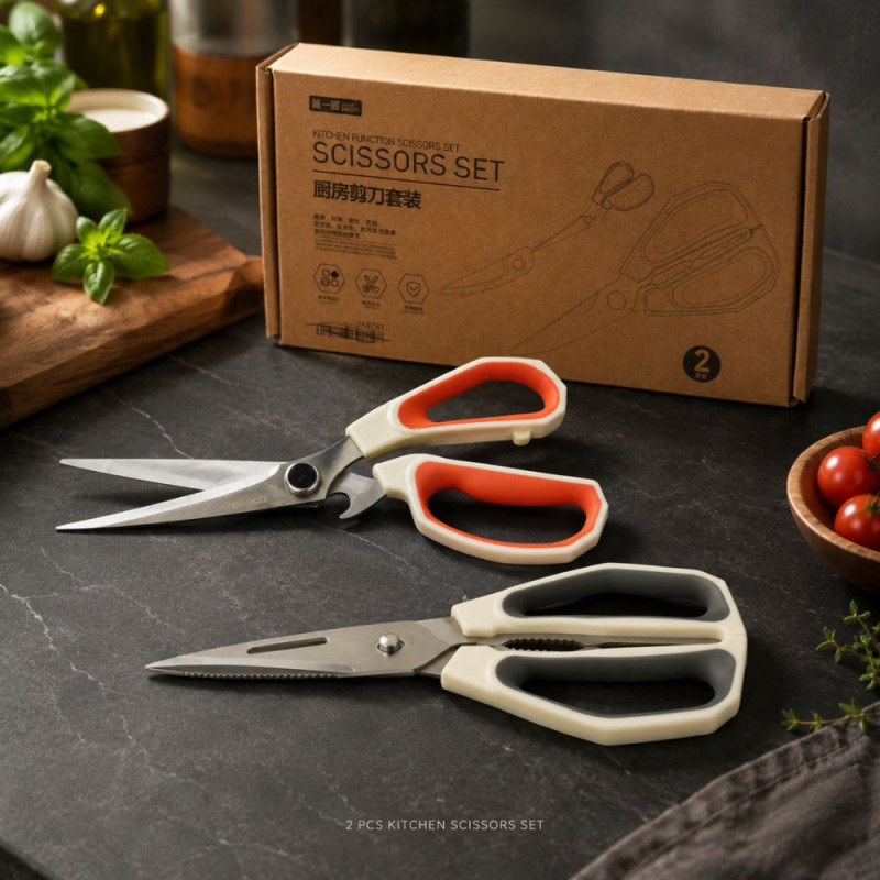 Kitchen Scissors Set - 2pcs
