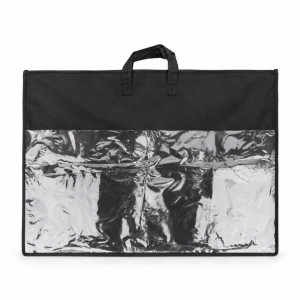 Lightweight and Portable Heavy-Duty Moving Bag for Clothes and Bedding – 55 x 78 cm – Black Lightweight and Portable Heavy-Duty Moving Bag for Clothes and Bedding – 55 x 78 cm – Black