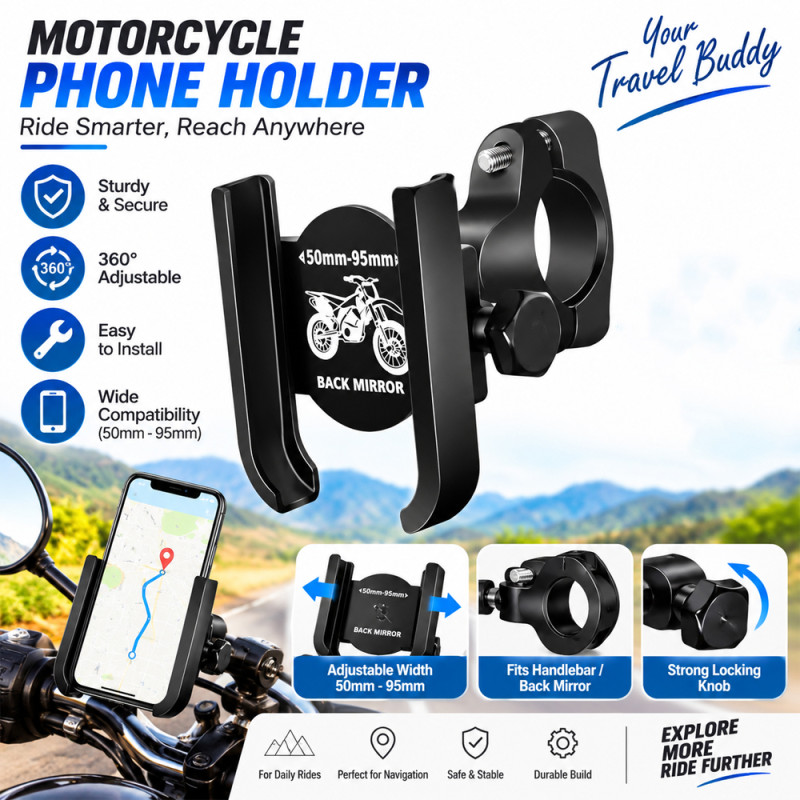 Motorcycle Phone Holder