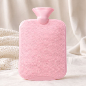 Pink Hot Water Bottle – Pink (34.5x19cm)