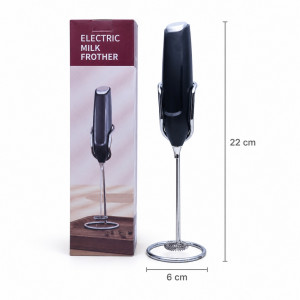 Milk Frother – Black (Silver)