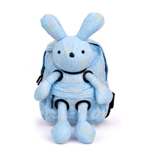 Toddler Backpack Cute Bunny Hug – Light Blue (44cm)