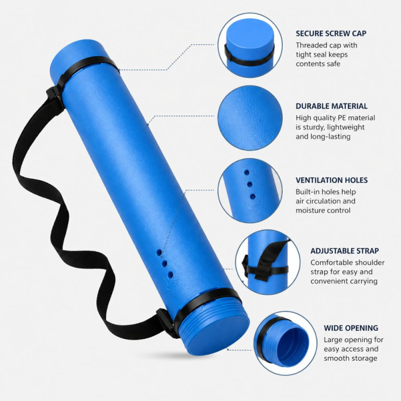 Poster Tube – Blue