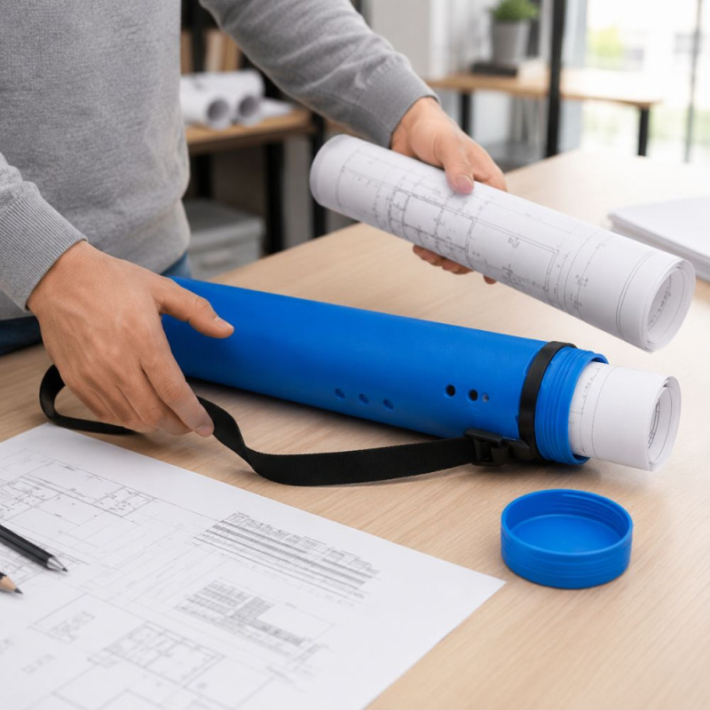 Poster Tube – Blue