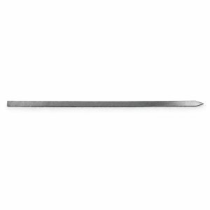 Professional 60cm Stainless Steel Barbecue Skewer – Heavy-Duty Silver Grilling Tool