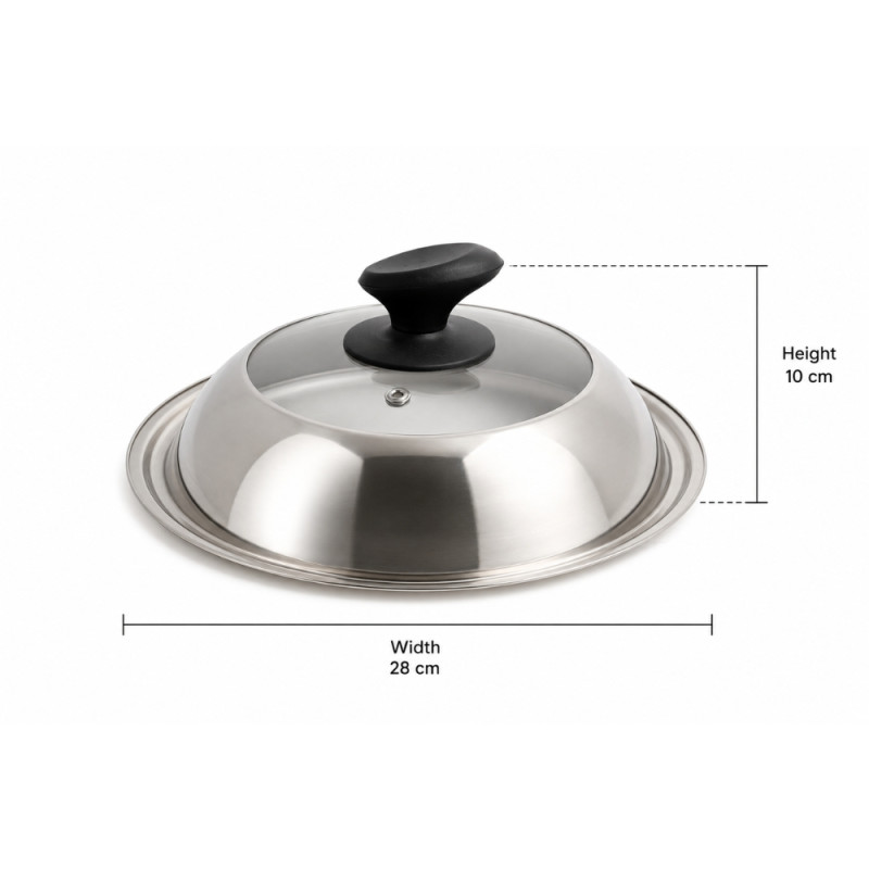 Stainless Steel Cookware Lid