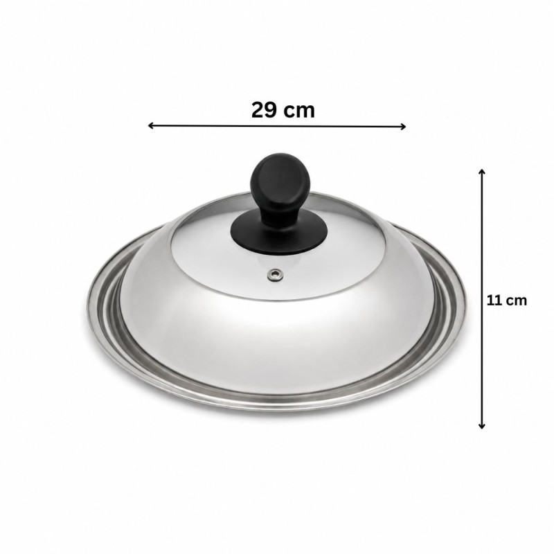 Stainless Steel Pot Lid - 30 cm