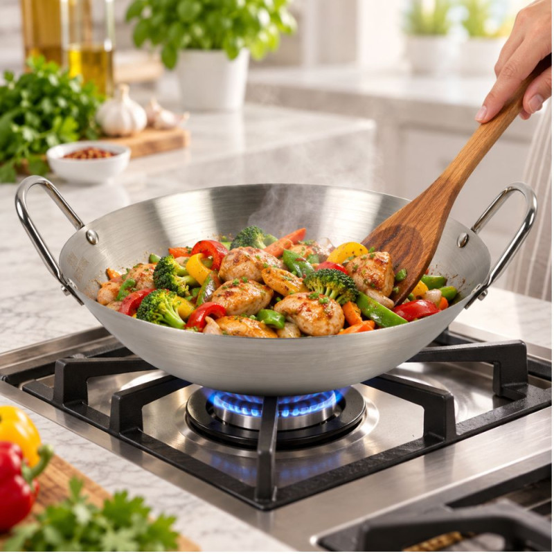 Wok Cooking Pan